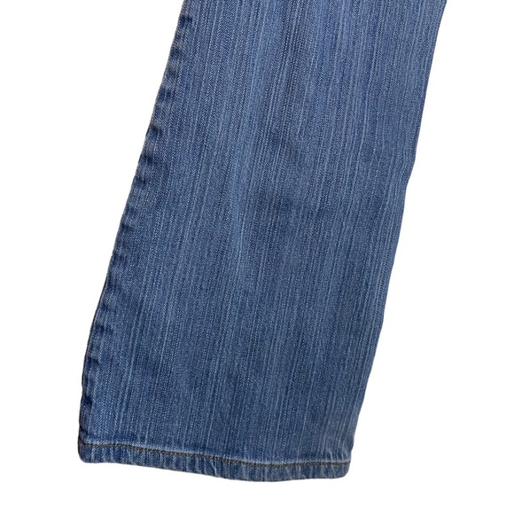 Banana Republic Factory Mid Rise Boot Cut Jeans Medium Blue Wash Denim 28 6 - Picture 9 of 16